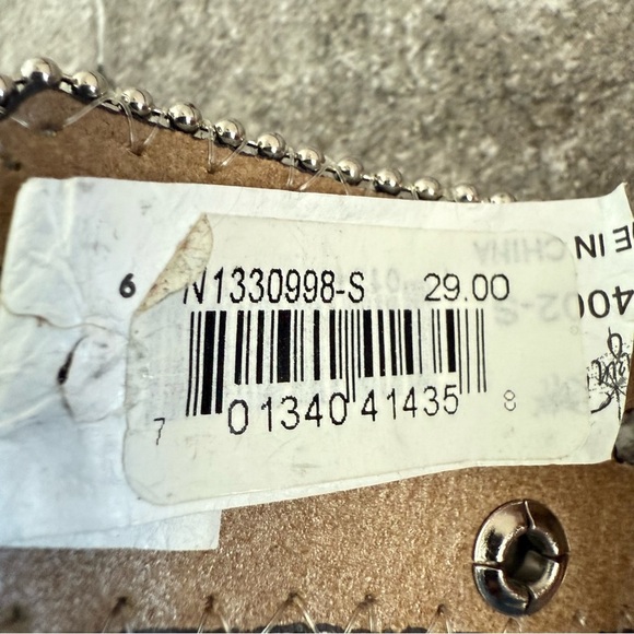 NWT Blazin Roxx Rhinestone Western Leather size S Length is 35 inches - Picture 6 of 9